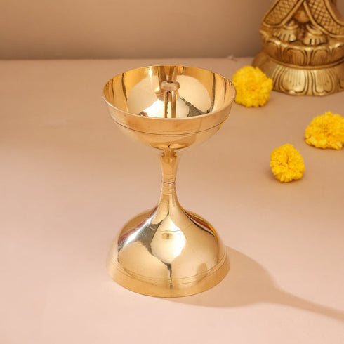 Brass Table Oil Lamp Deepak 0.04kg